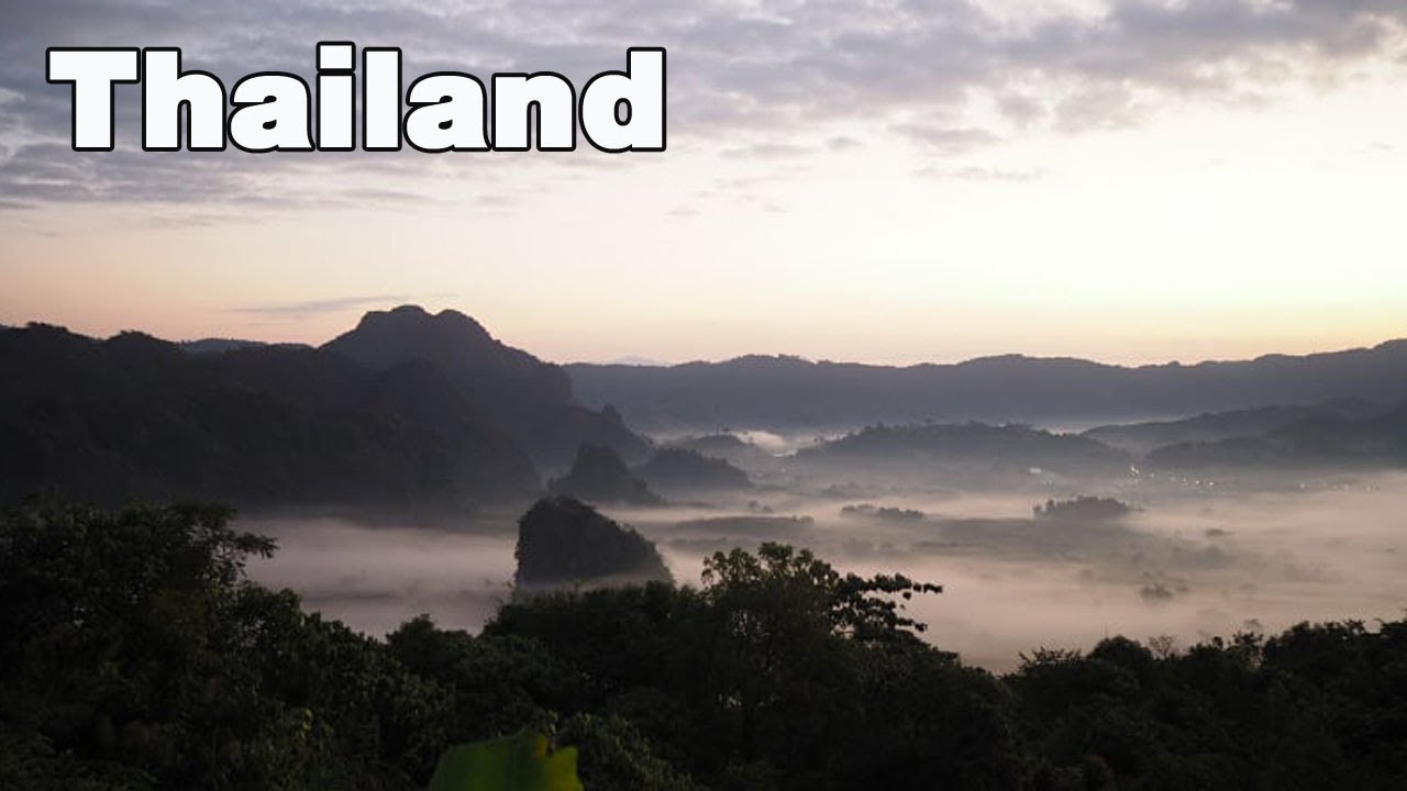 mountain scenery of thailand