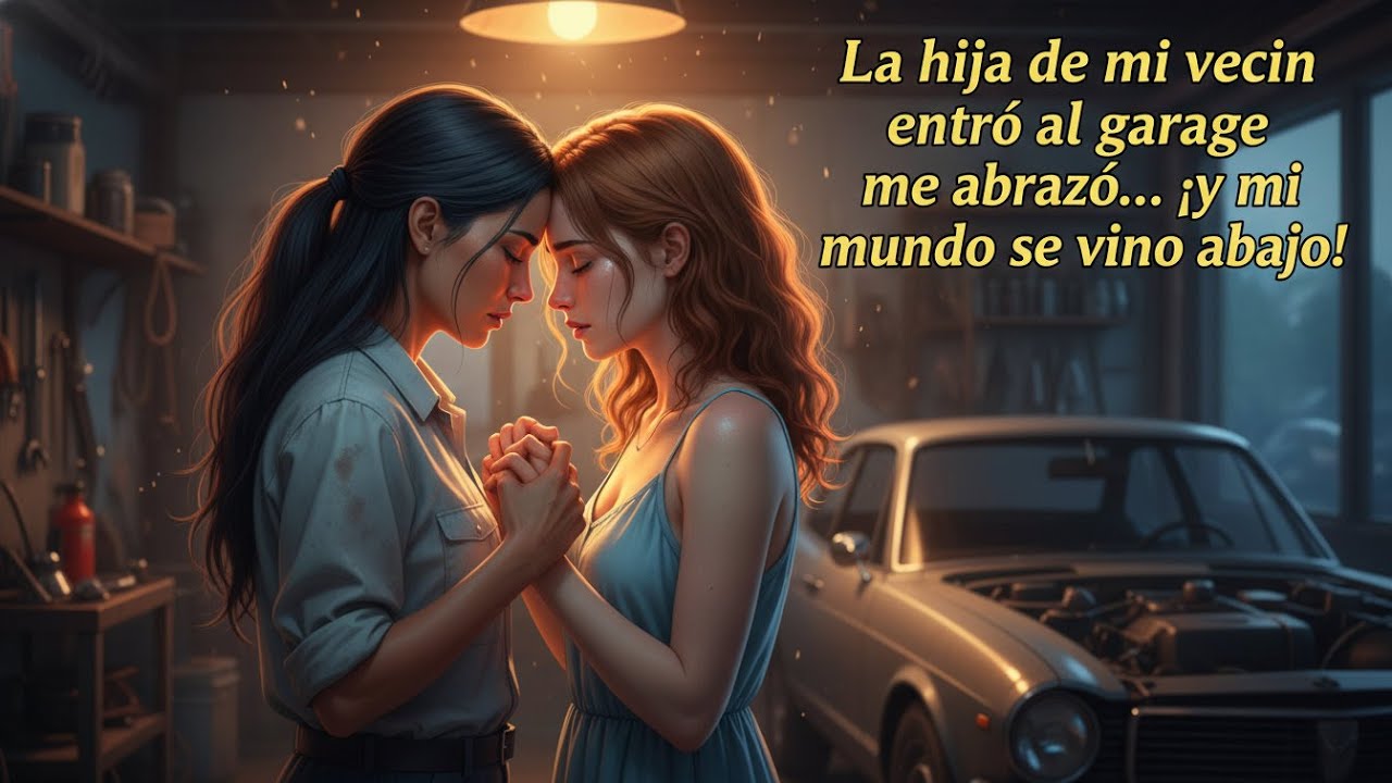 La hija de mi vecino entró al garaje y me abrazó... ¡y mi mundo se vino abajo!