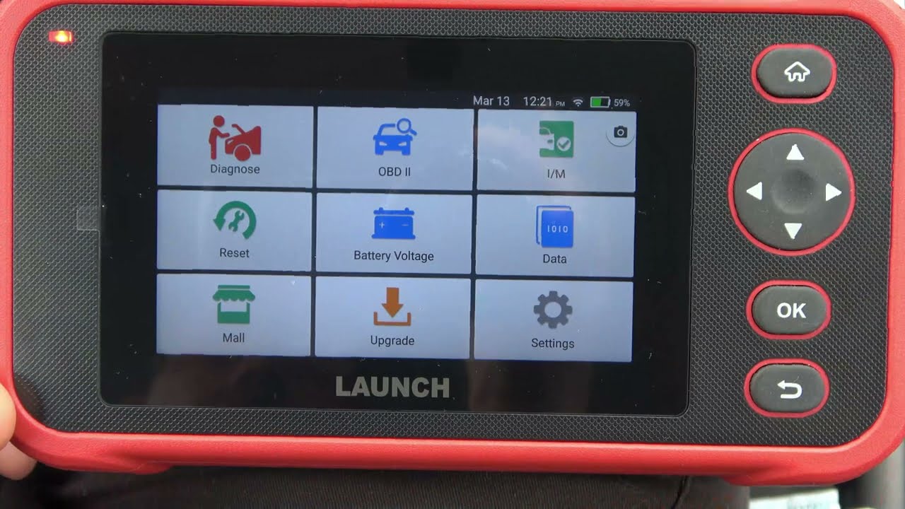 New Automotive Scan tool. The Launch 123I Scan tool Has A Battery Backup and Wi-Fi Updates. Nice!