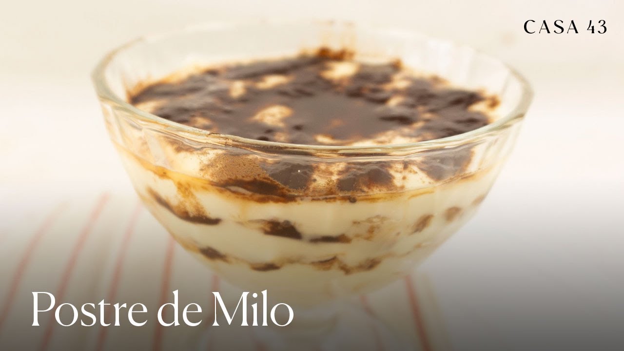 Postre de Milo | Rápido, fácil y delicioso!