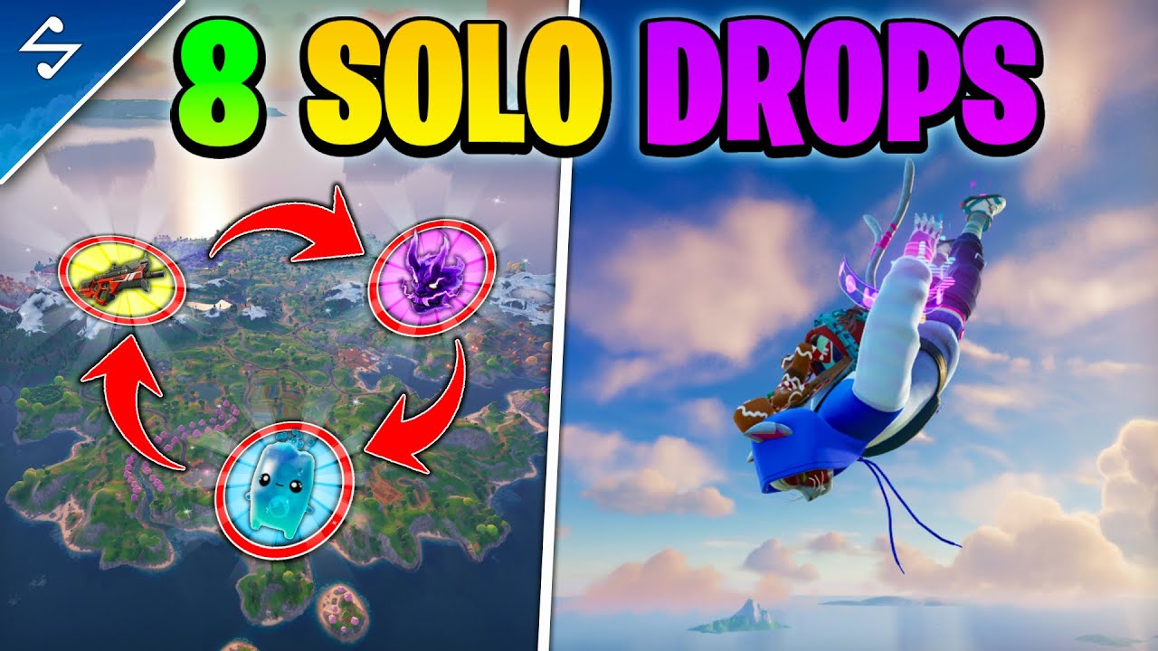 8 Perfect Chapter 6 Drop Spots For Solo Ranked/Cash Cups