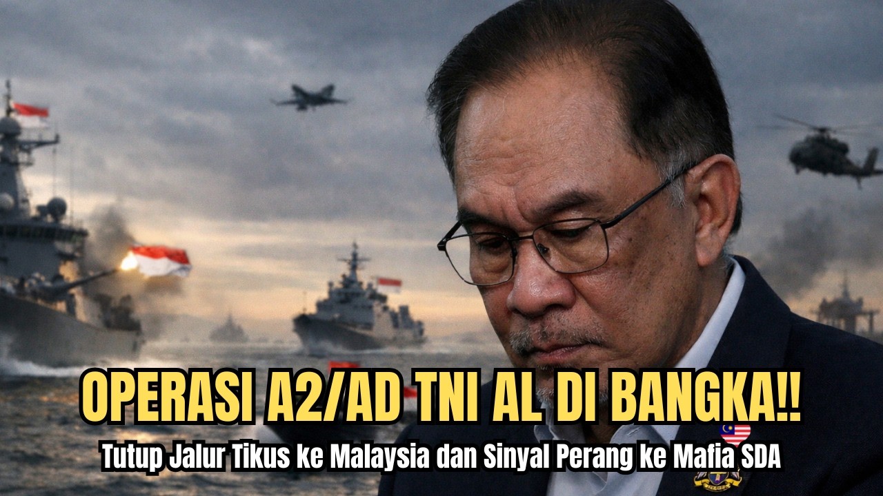 BENTENG LAUT BANGKA BELITUNG! Strategi A2/AD TNI AL Hadang Smelter Malaysia & Mafia SDA