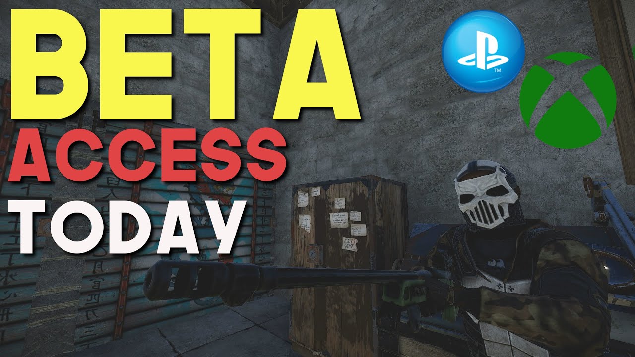 RUST on Console 🏹 Beta Access today!  🎮 Xbox/Ps4