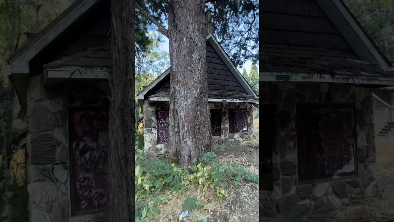 Abandoned Building, Dunsmuir, California #shorts #abandoned #abandonedplaces #creepy #spooky #travel