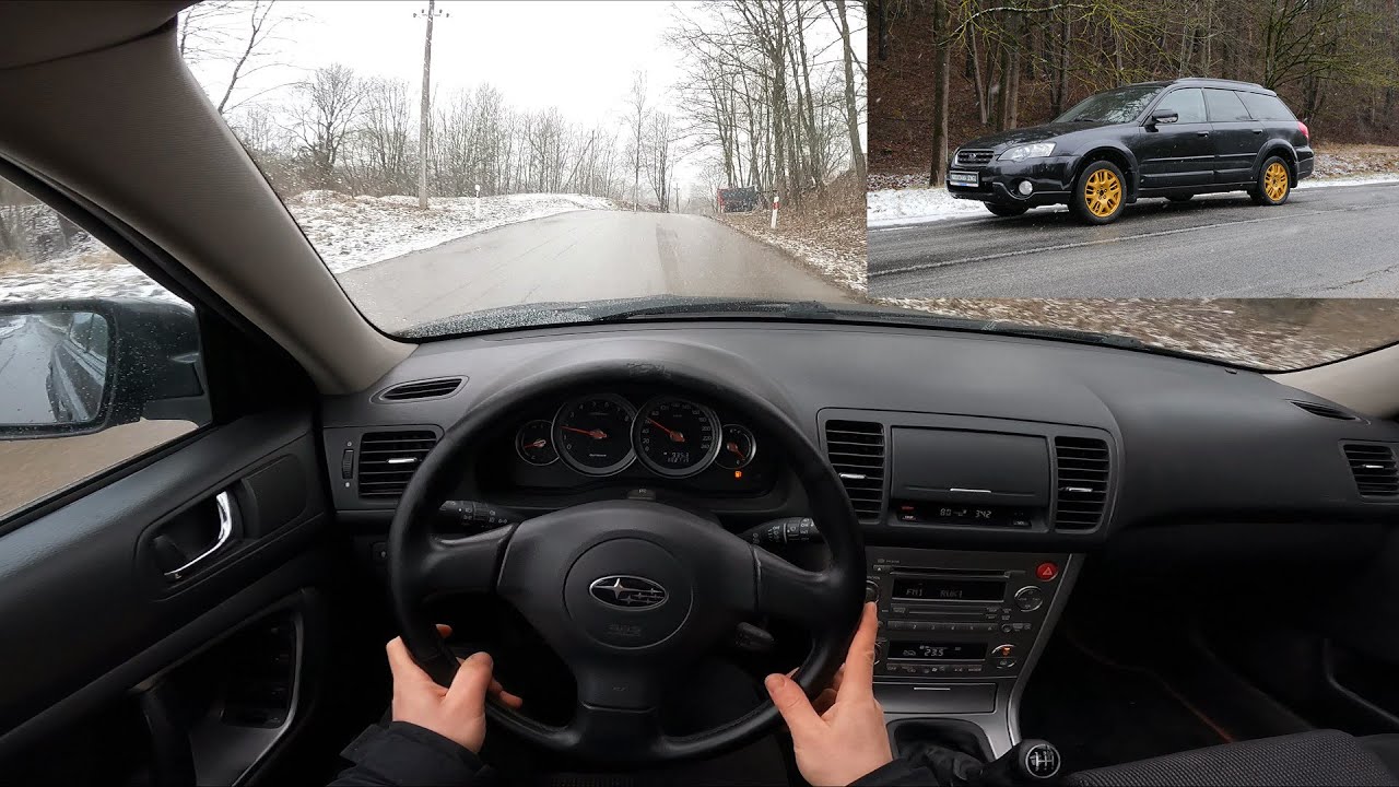 2004 Subaru Outback III BL,BP 2.5i 165 Hp AWD POV Test Drive