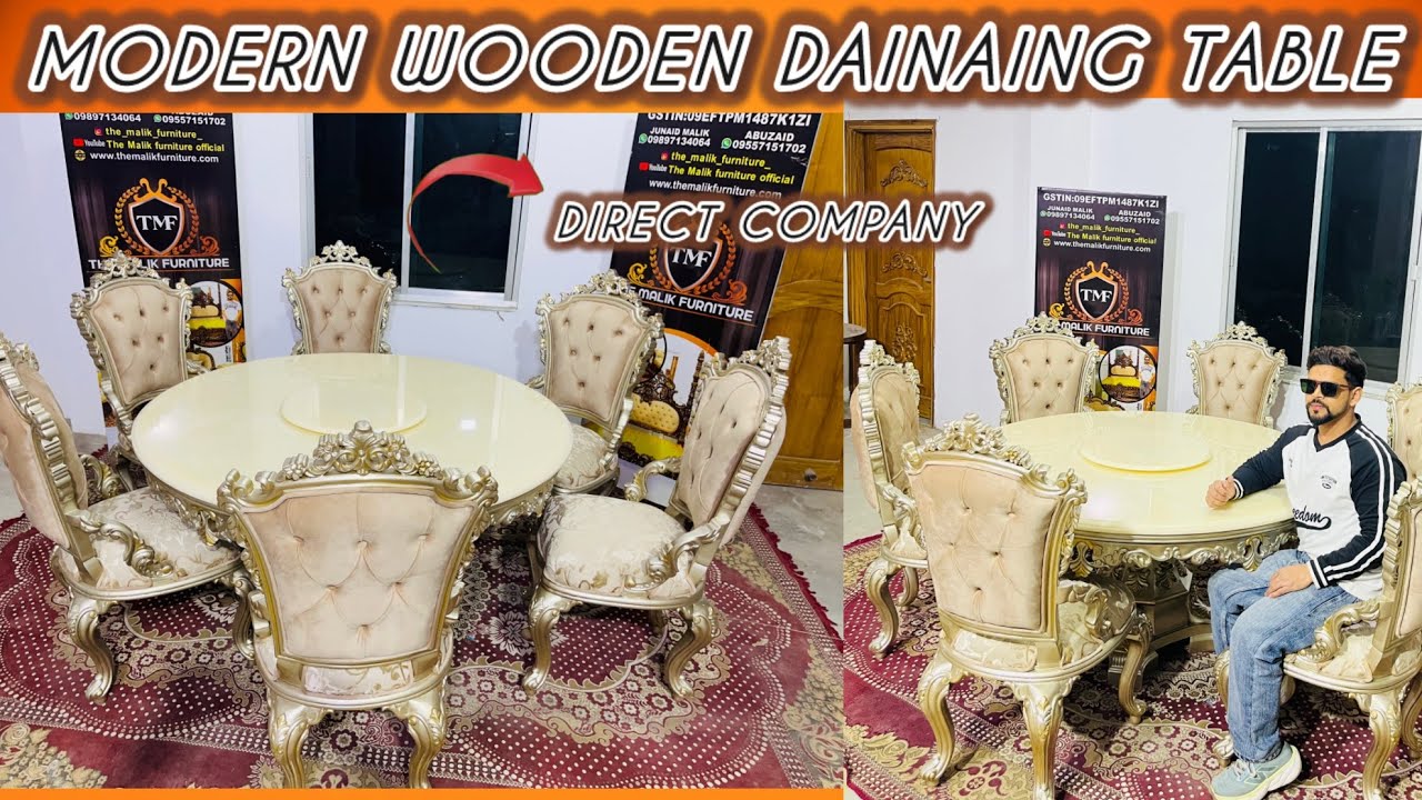 #teak #wood #royal #dainingtable by the Malik Furniture #sasta #furniture#all #india #delivery 