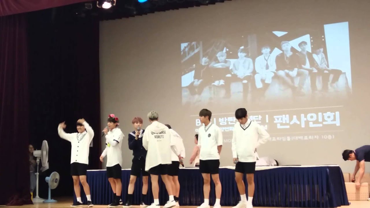 20150525 방탄소년단 대구팬사 엔딩