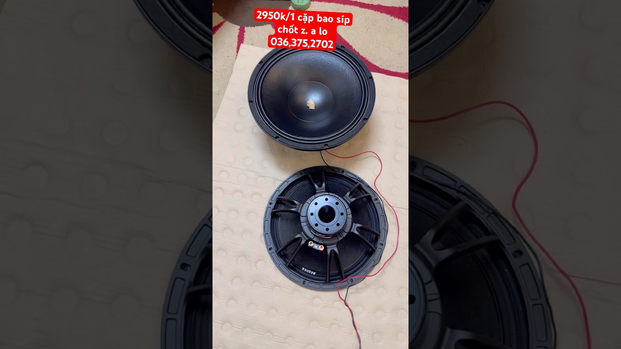 Loa Bass 40 Neo Khối PIF, coil 76, model : PIF15NK75, tiếng qu&aacute; hay