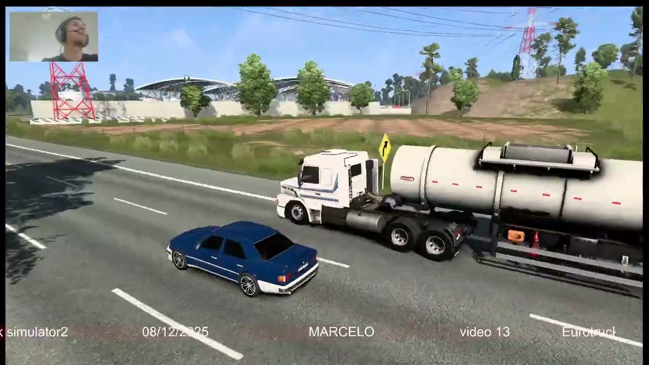 SCANIA 113 viagem novo desafio carreta carregada na cidade frete