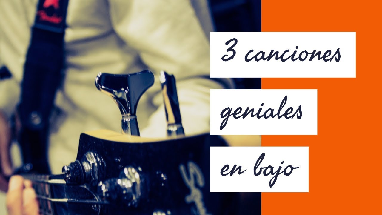 3 Canciones Fáciles Para Bajo