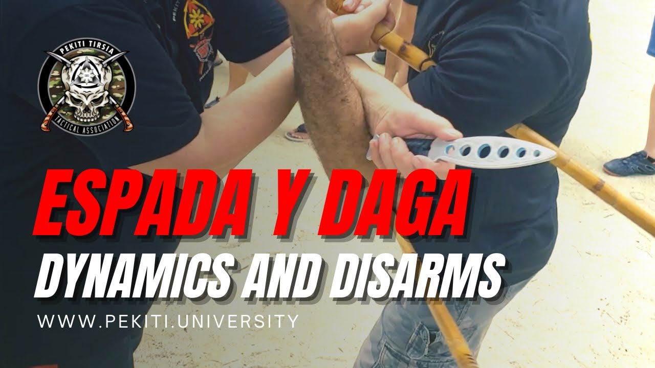 Stick and Dagger DISARM Tutorial | Pekiti Tirsia Kali with Tuhon Philip Gelinas