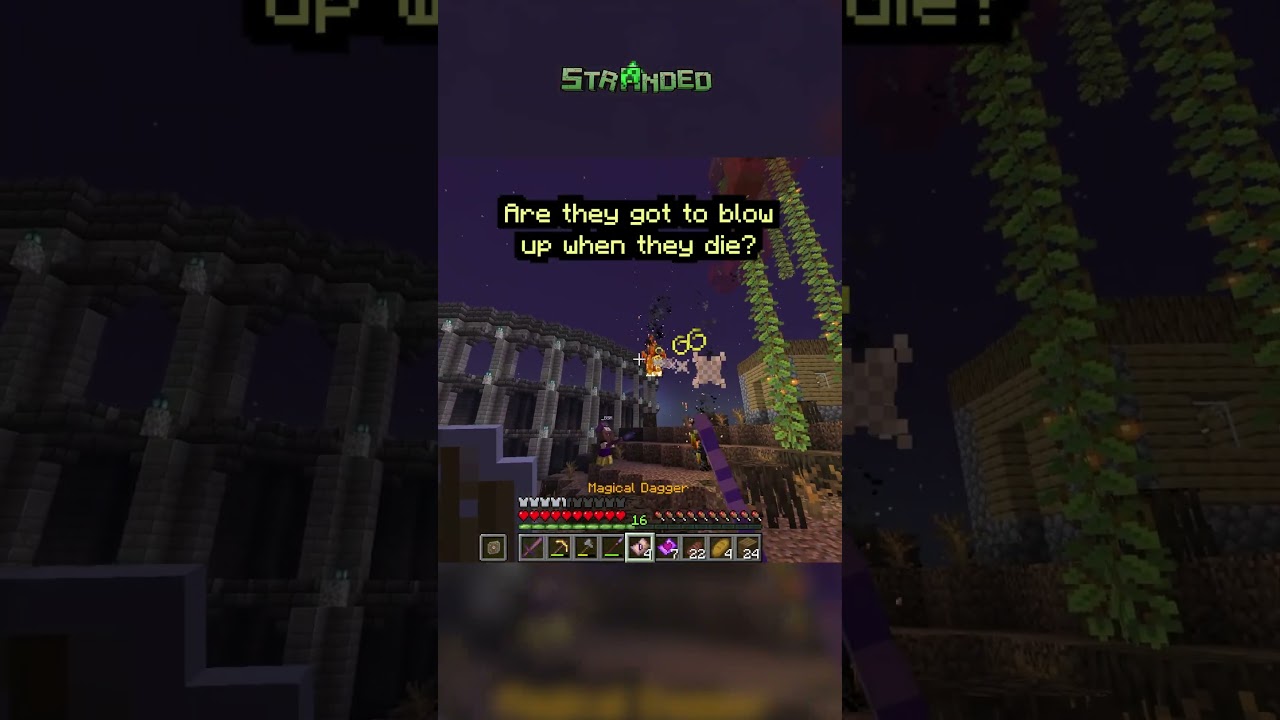 The FUNNIEST Blaze In Minecraft! (Sun Guardian CTM) #minecraft  #minecraftmod #shorts