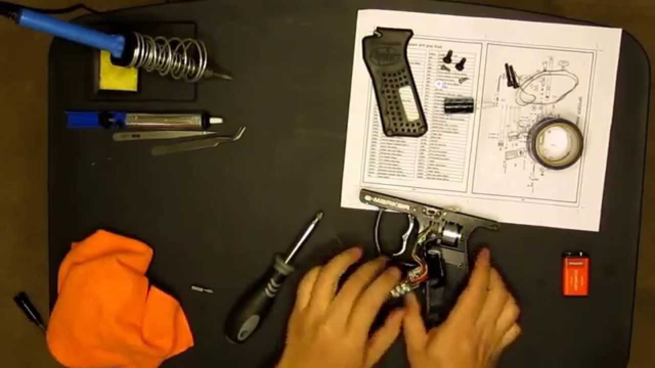 Broken Spyder Repair - E-trigger Fix by Replacing Capacitor
