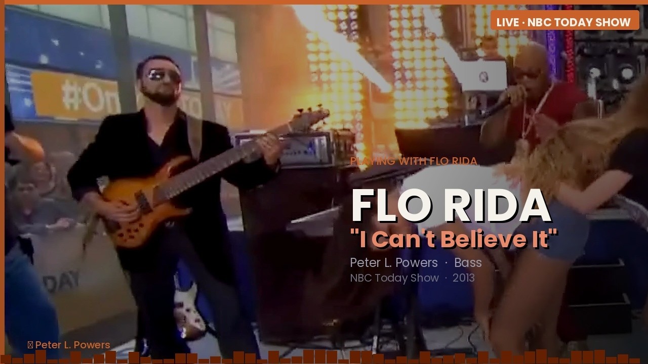 I Cant Believe It - Playing with Flo Rida - Today Show 2013
