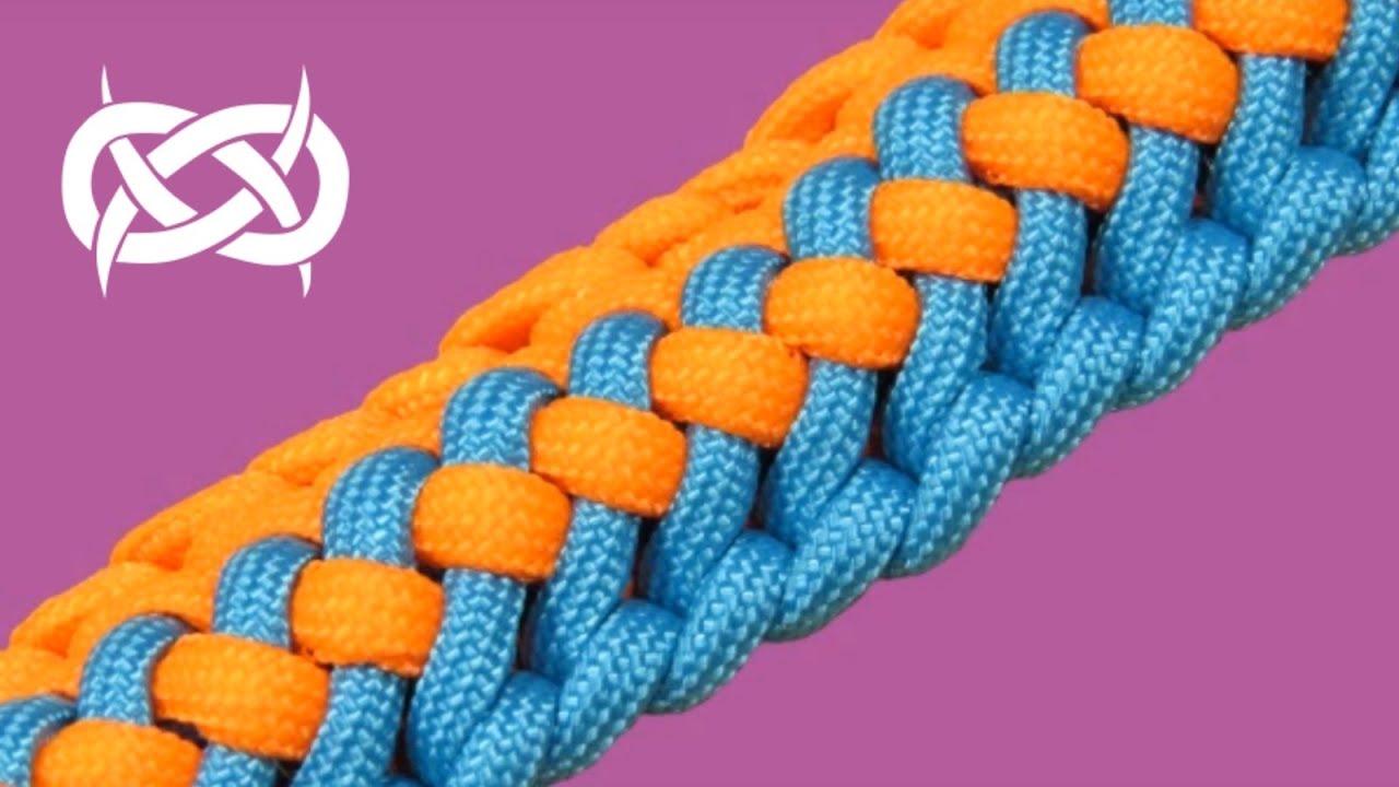 How to make a (TIAT's) Radiant Zipper Sinnet Paracord Bracelet