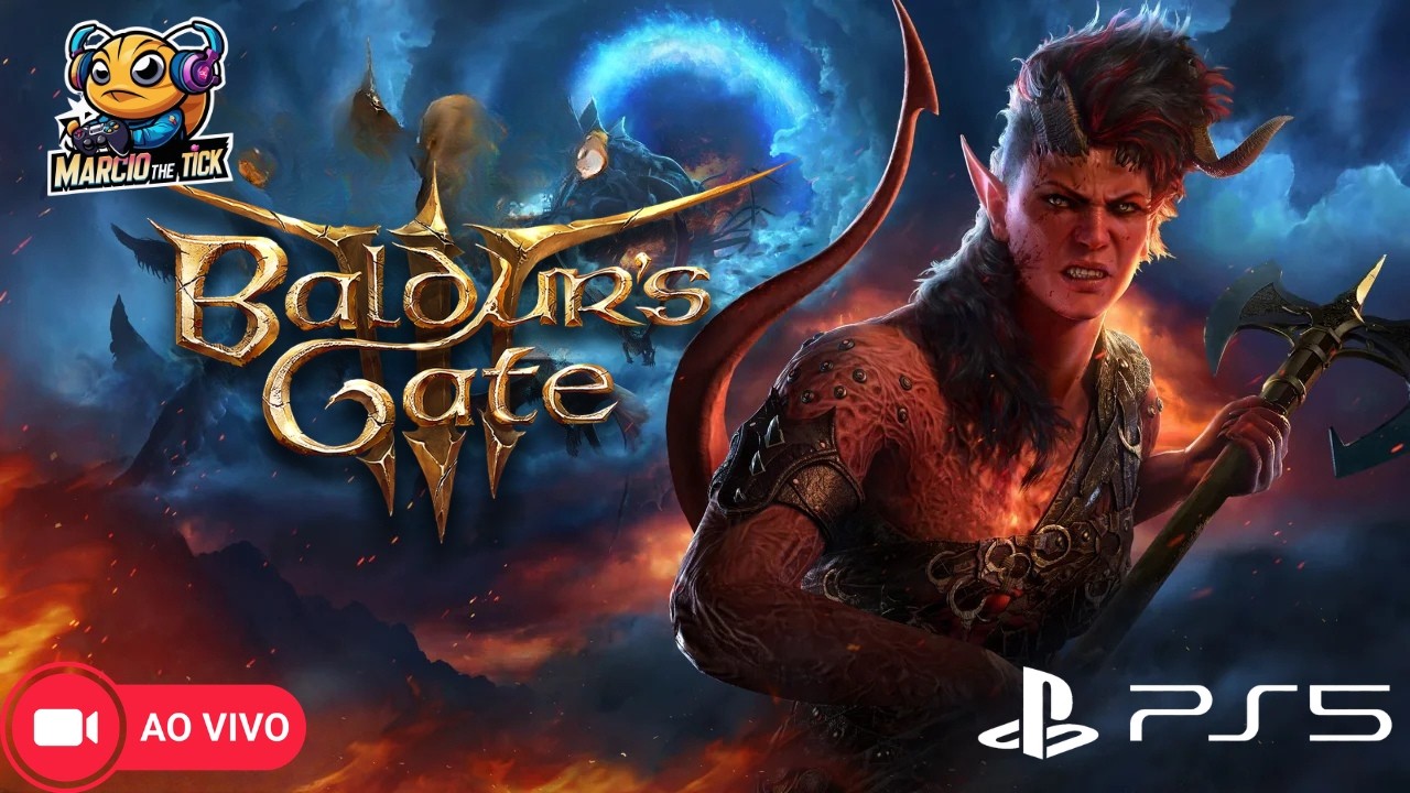 🔥PT 12 Herói ou Vilão? Decida o Futuro em Baldur’s Gate 3 ao Vivo (PS5)