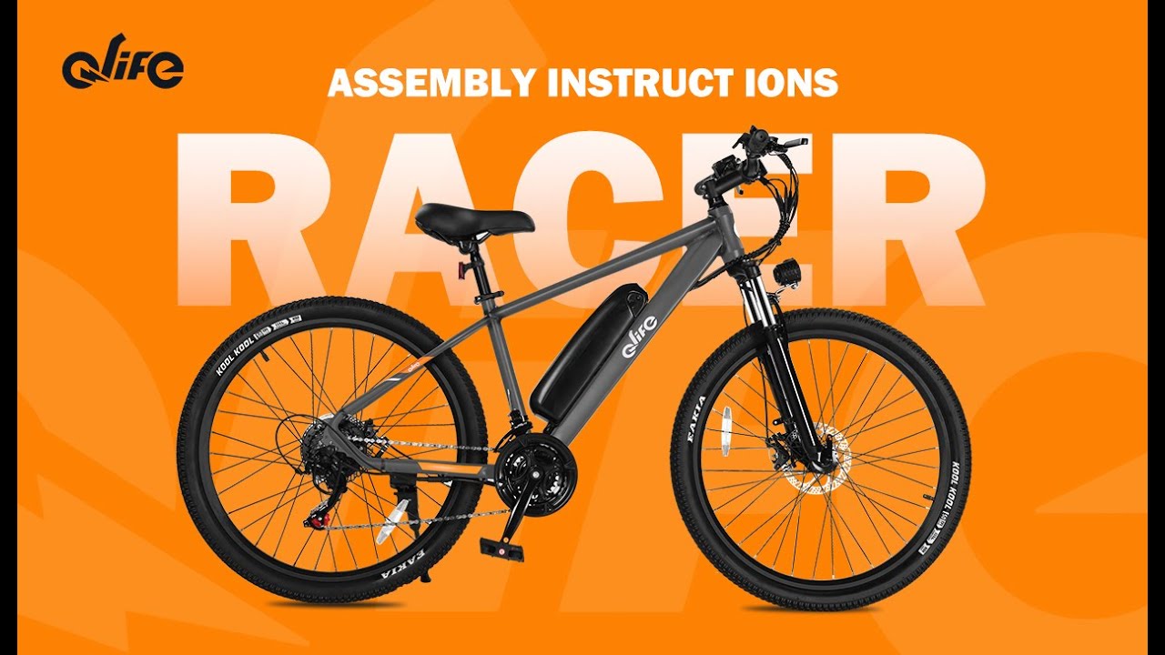 Qlife Racer Ebike Assemble #qlifebike #ebike #qliferacer