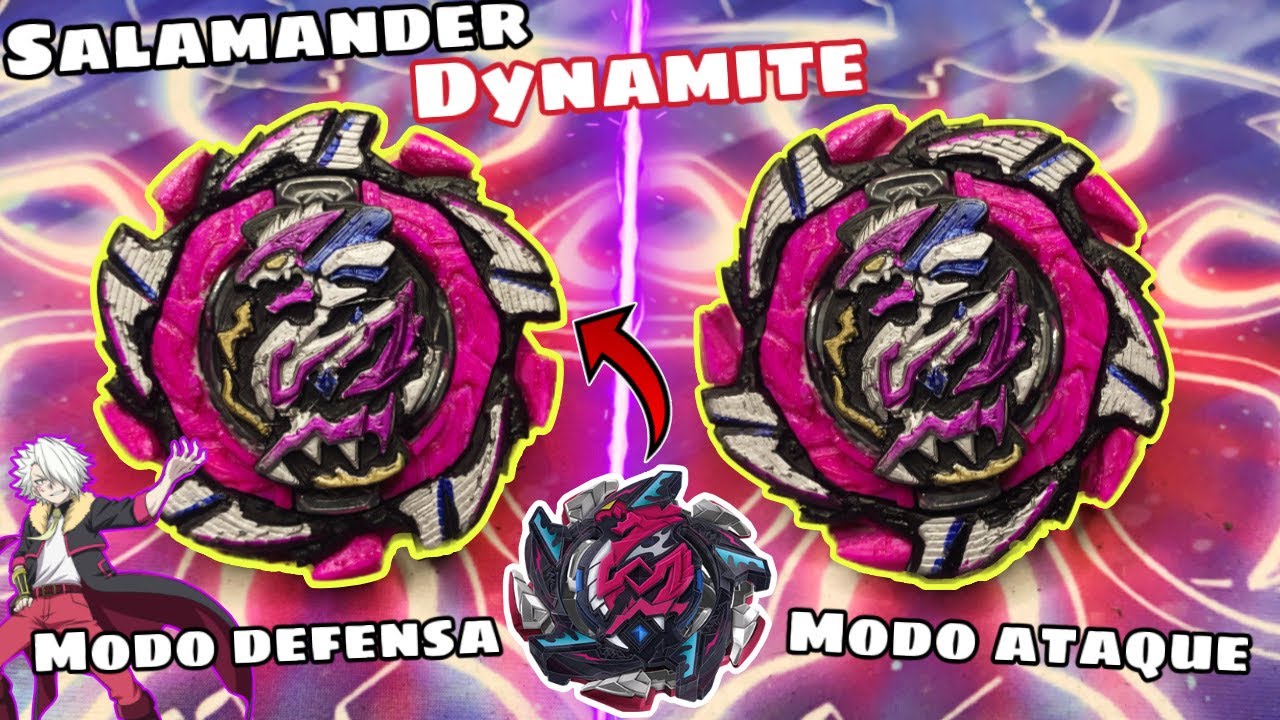 *NUEVO* SALAMANDER DYNAMITE, Beyblade Burst | NeozBey