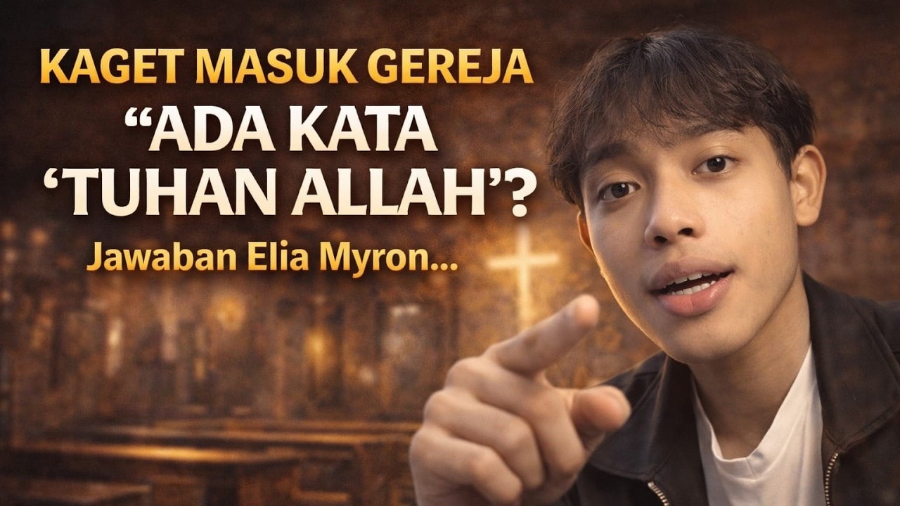 “Benarkah Kristen Pakai Nama Allah Sejak Awal? Elia Myron Jawab Pertanyaan Muslim”