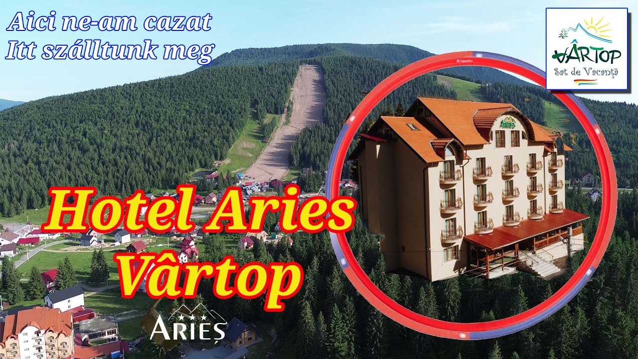 Aici ne-am cazat: Hotel Aries Vârtop/ Itt szálltunk meg: Hotel Aries Vertop