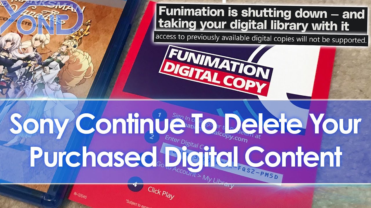 Sony Angers Funimation Users, Delete Their Digital Libraries Following Crunchyroll Merger