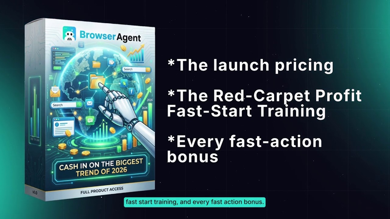 BrowserAgent OTO 1 To 4 - BrowserAgent Bundle - OTOs Links - BrowserAgent Upsells & Bonuses