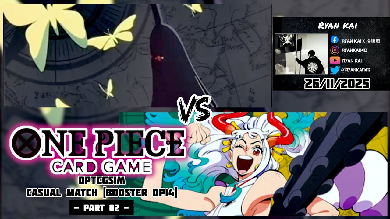 One Piece OPTCG Sim Casual Match Booster OP14 (Part 02) - Imu vs Yamato