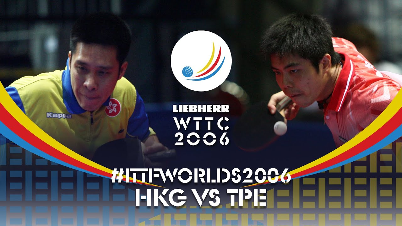 Chuang Chih-Yuan vs Ko Lai-Chak | 2006 World Table Tennis Championships (MT Grp D)