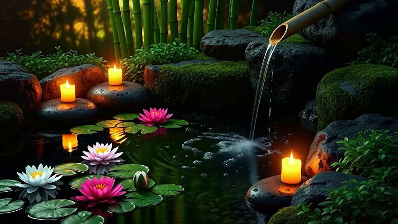 Soothing Relaxing Music & Water Sounds 🍃 Peace of Mind, Anxiety Relief