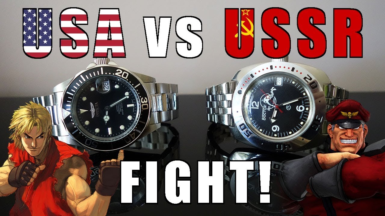 Budget Automatic Diver Duel! Invicta Pro Diver 8926 vs Vostok Amphibia Scuba Dude - Perth WAtch #125