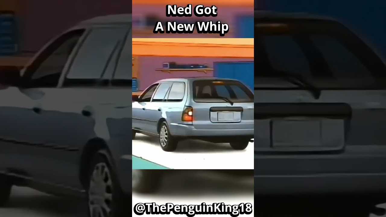 Ned Flanders Got A New Whip #thesimpsons