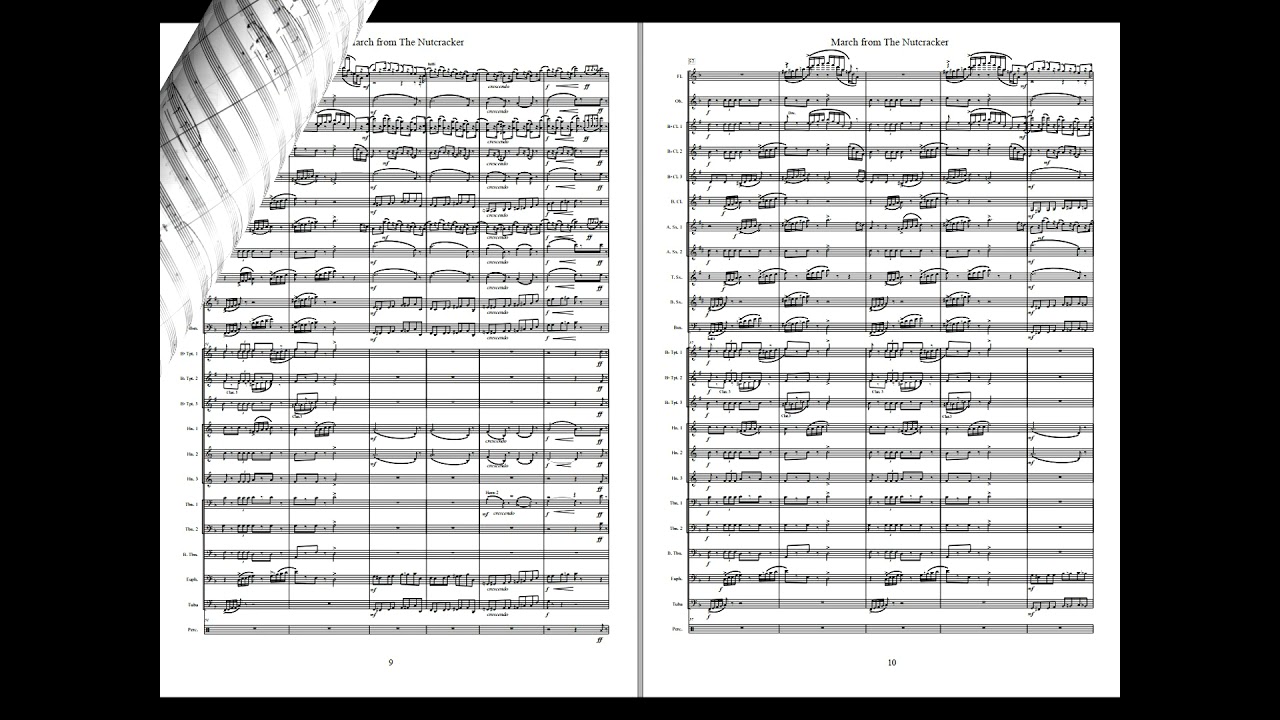 March from The Nutcracker - Tchaikovsky /Arr.: Brakstad. Available for Concert Band, Grade 4,5.