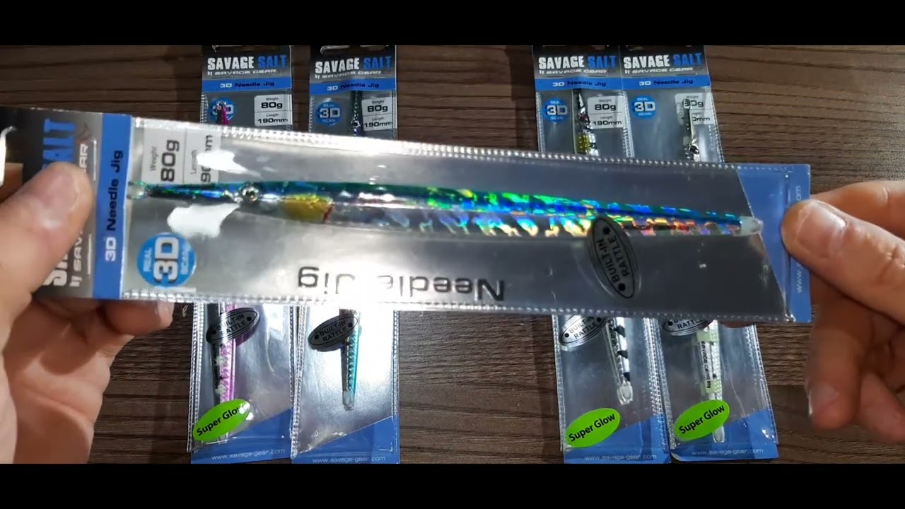 Savage gear 3D Needle Jig 40 gr 15 cm Suni Yem