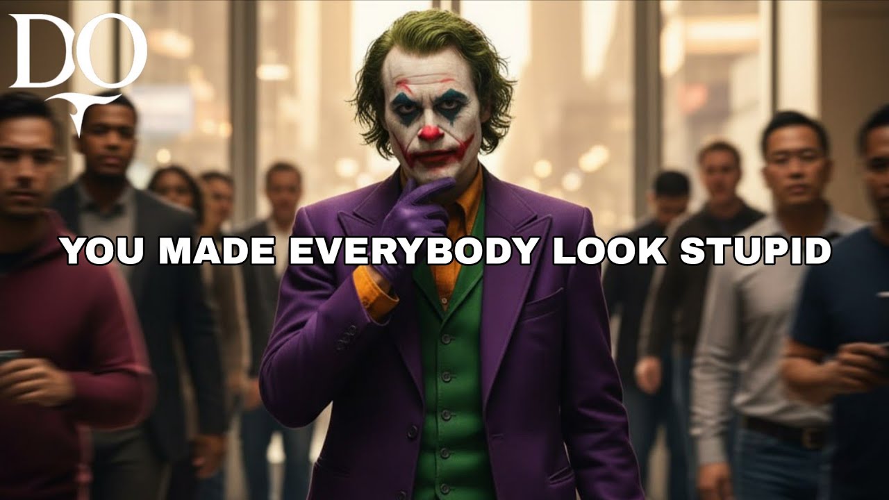ВАУ! 😳 ВЕСЬ ГОРОД ЗАМОЛЧАЛ… Потому что ты показал IQ ВСЕХ В РЕАЛЬНОМ ВРЕМЕНИ | Речь Джокера
