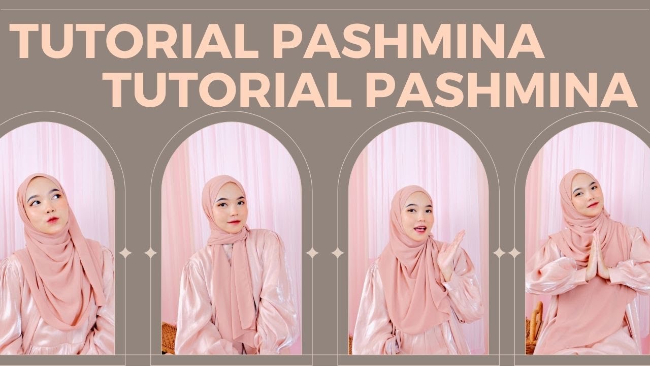 TUTORIAL HIJAB PASHMINA KEKINIAN, SIMPLE, COCOK UNTUK PEMULA✨😍🥰