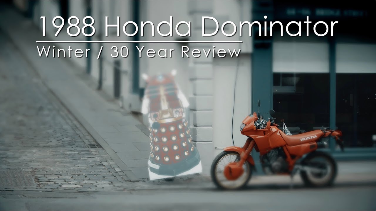 Honda Dominator / NX650: Зима / 30-летний обзор