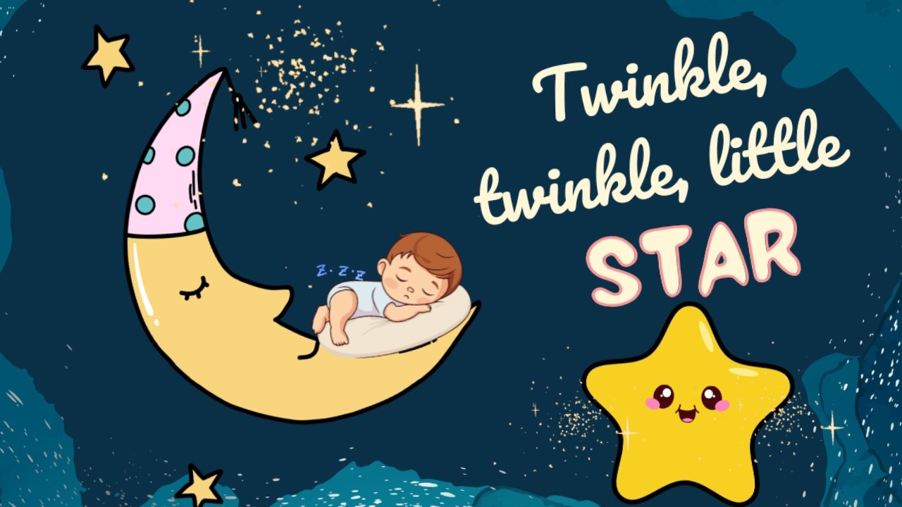 Twinkle Twinkle Little Star 🌟 | Nursery Rhyme for Kids | Bedtime Song | Happy Moves Learning Kids
