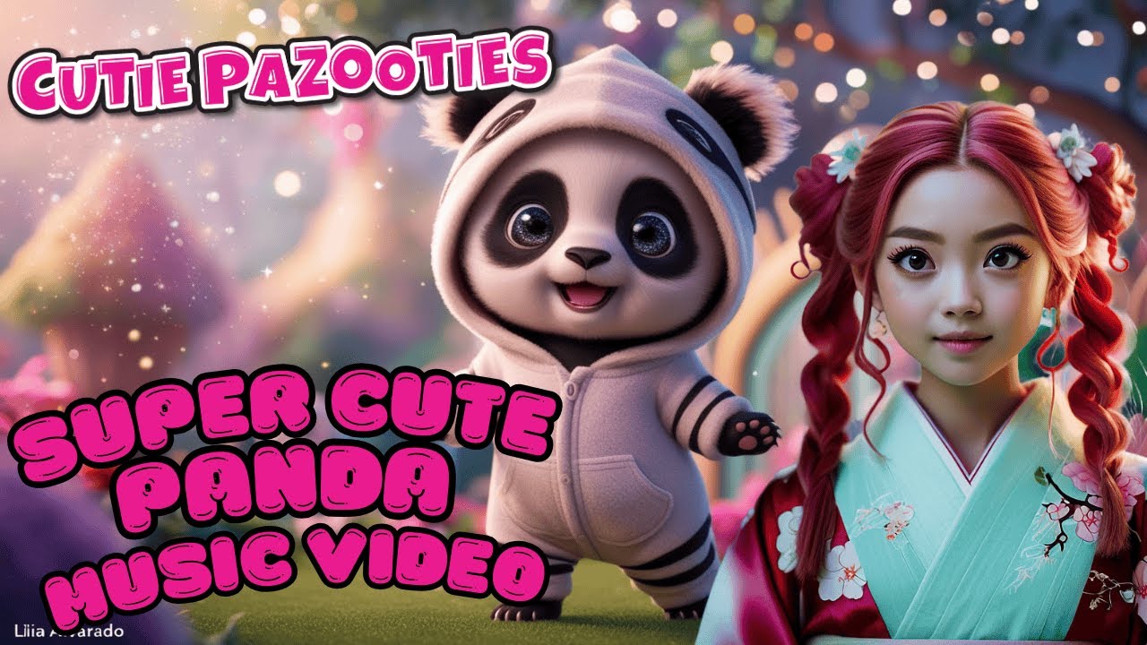 Adorable Panda Parade 🎶🐼 | Cute Panda Music Video