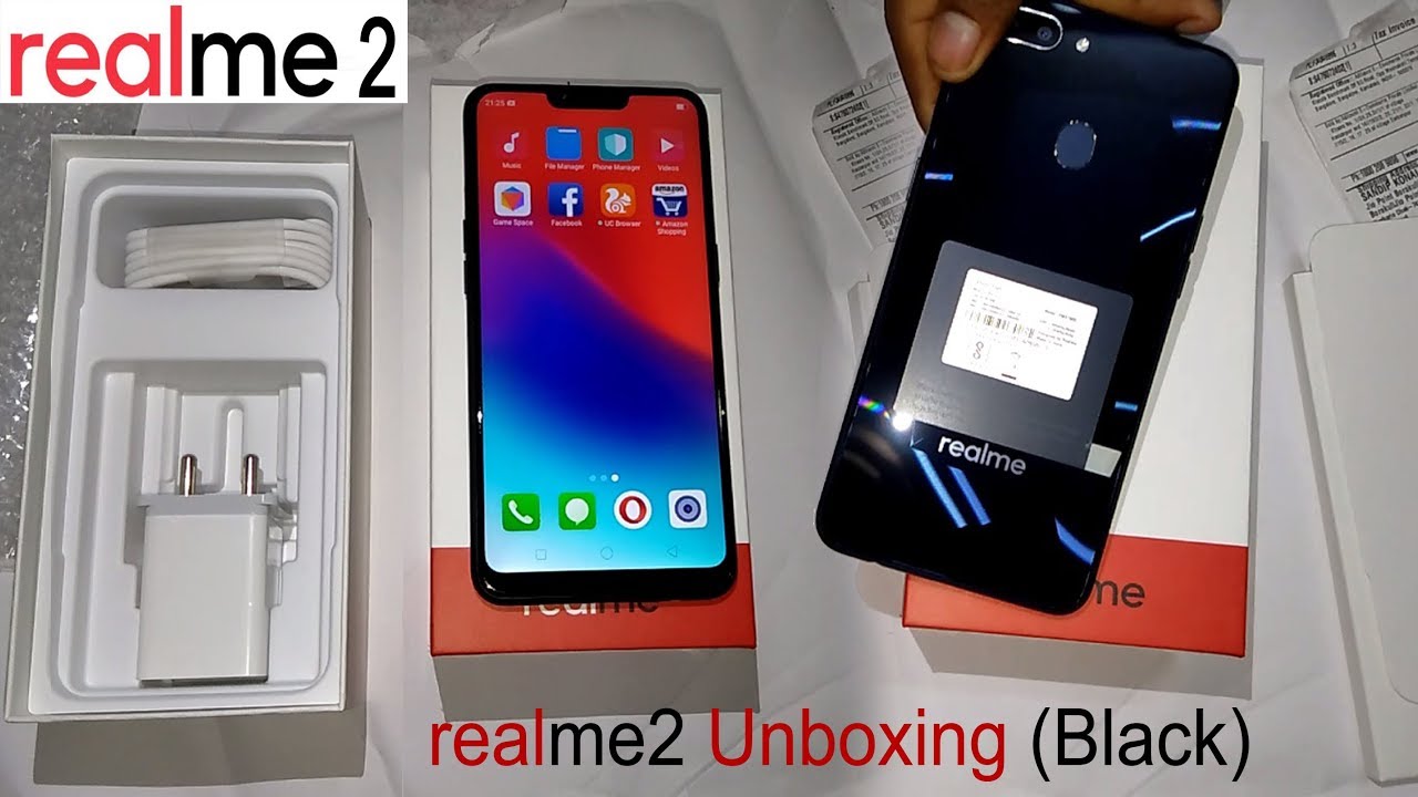 Realme 2 Unboxing (Black)