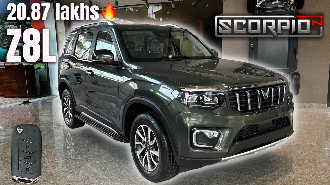 Mahindra New Scorpio N Z8L 20.87 Lakhs🔥 || Mahindra Scorpio N Top model 2026 🥰 #mahindrascorpio 