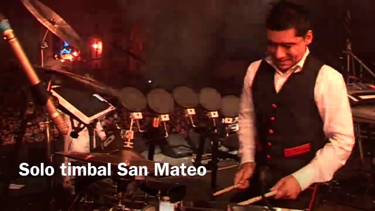 Solo de timbal en San Mateo Rafaga 2010