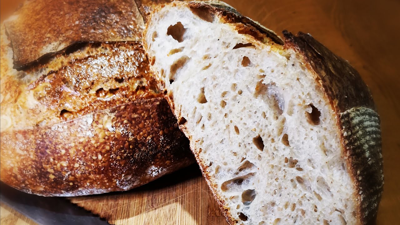 Recette pour deux pains au levain