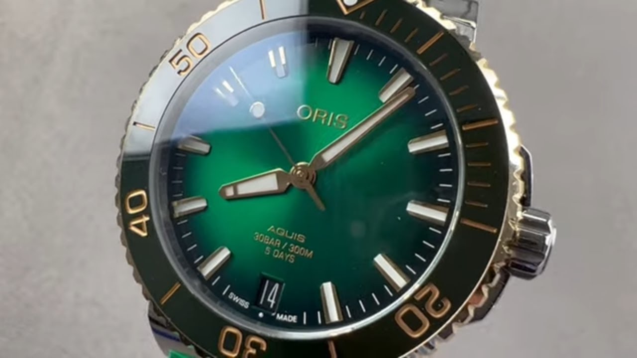 Oris Aquis Date Calibre 400 Two-Tone 400 7769 6357-07 4 22 77FC Oris Watch Review