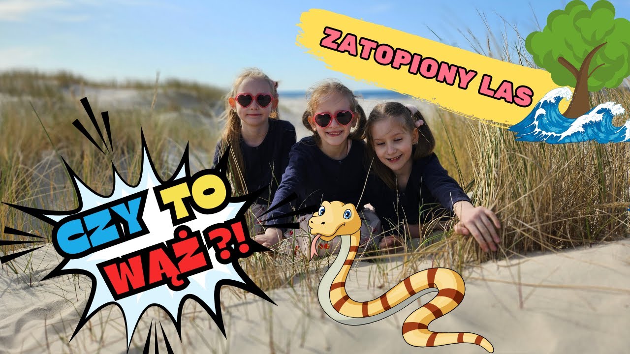 Czy to wąż?! | Zatopiony Las | Słowiński Park Narodowy