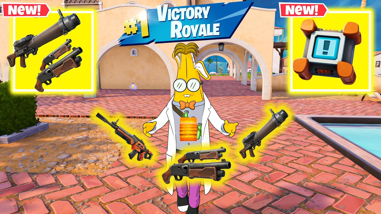 BLITZ ROYALE NEW! MODE | PEELFESSOR FRINK SKIN | Fortnite Gameplay ( Starfall Island )