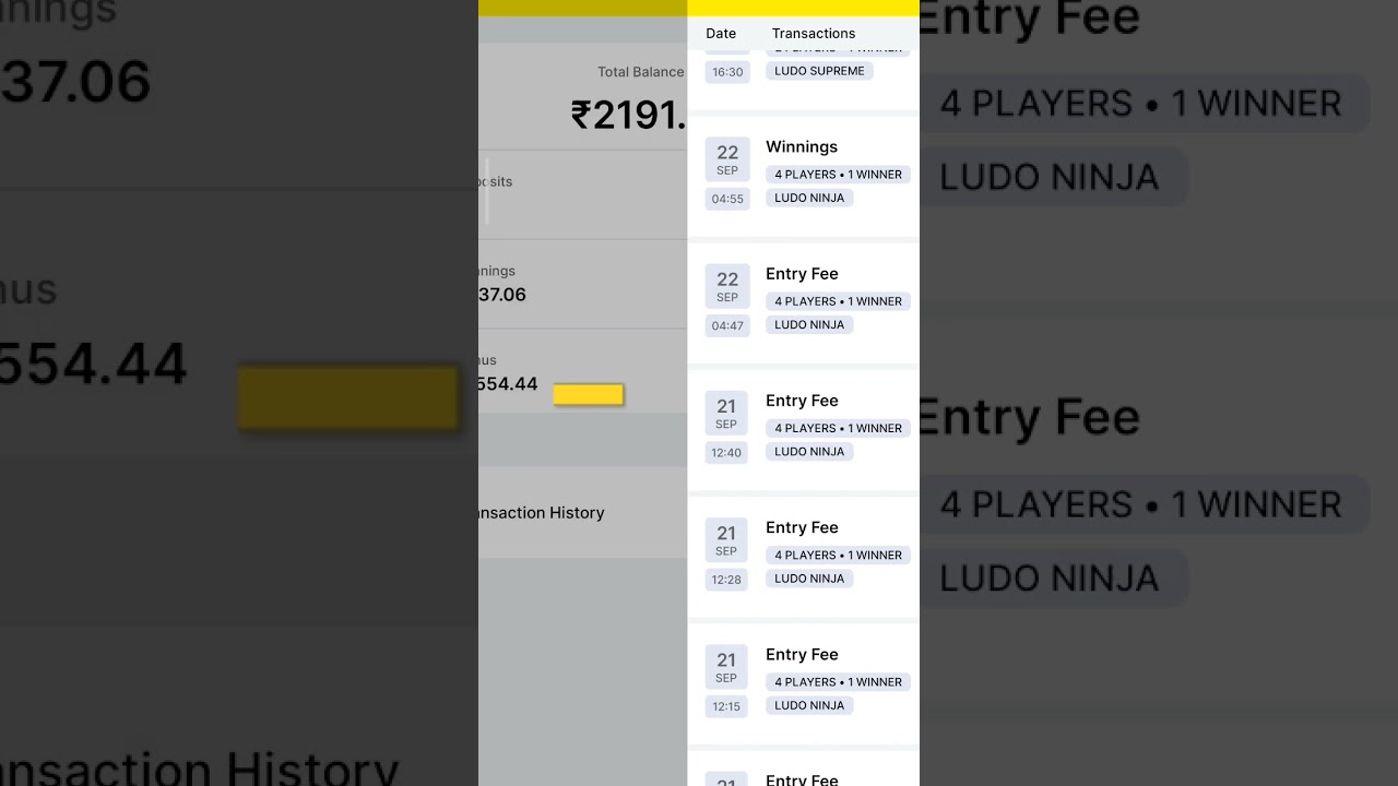 🤑 #₹100 kaa @₹625 #live #proof #ludo #ninja #full #hack #viral #short #earning #app #status 🤑🤑#money