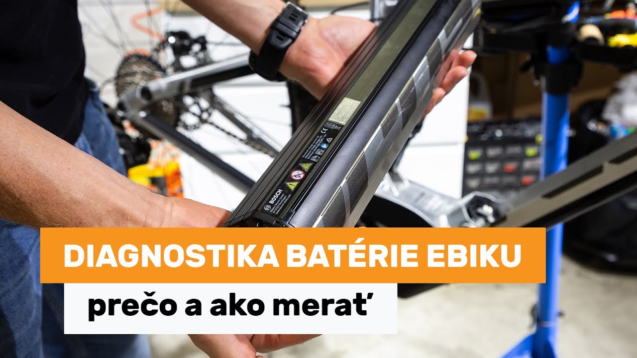 Diagnostika batérie ebiku - prečo a ako merať