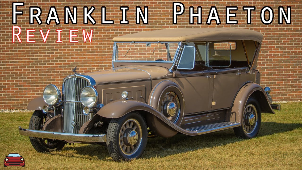 1932 Franklin Airman Custom Phaeton Review  - An AirCooled Coach-built Car!