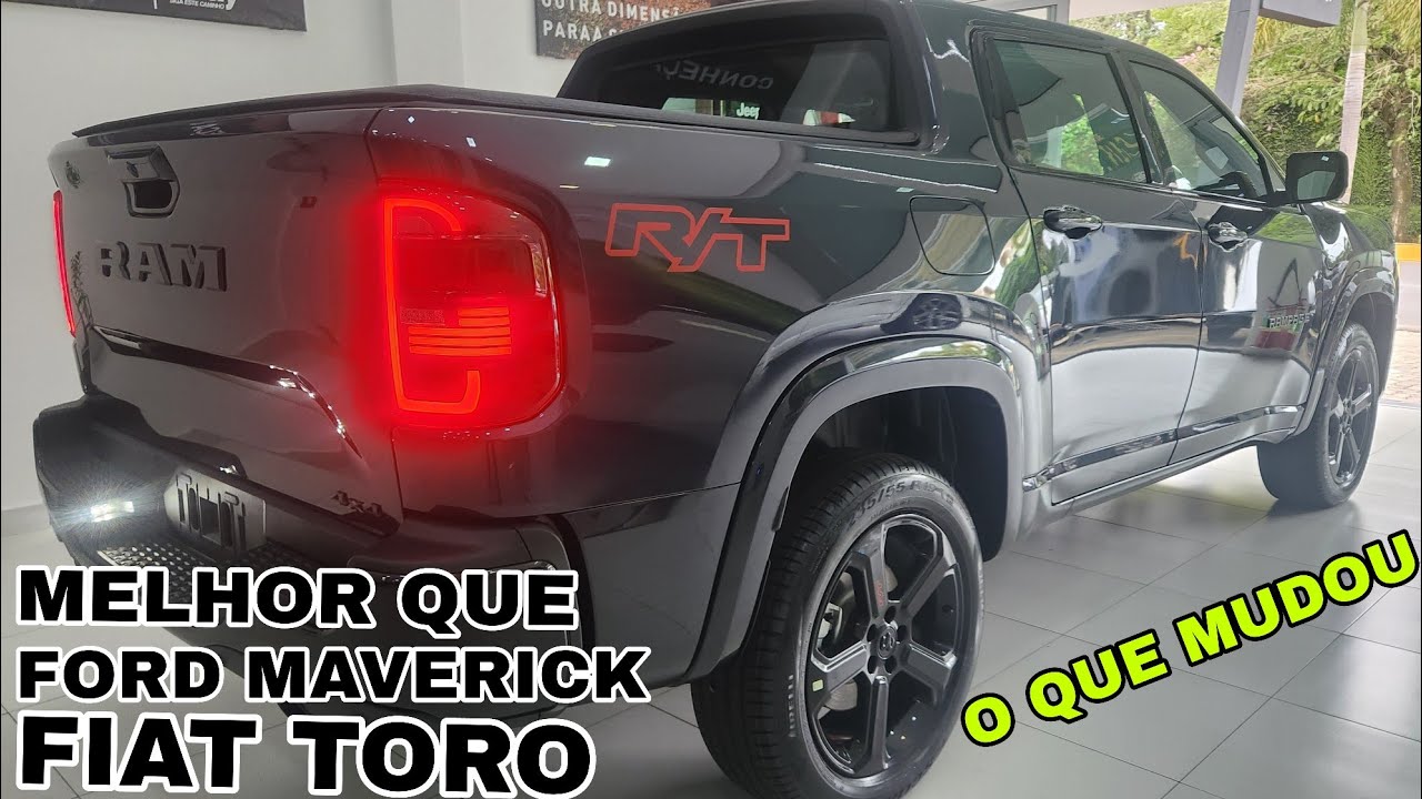 NOVA RAM RAMPAGE RT JÁ 2026 EM DETALHES | O  Que Mudou na Melhor Picape do Brasil!!!