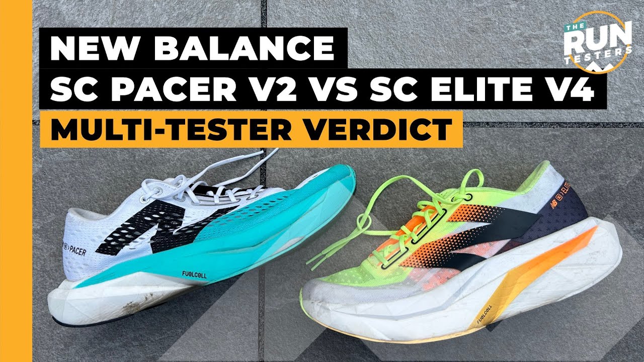 New Balance SC Elite v4 vs New Balance SC Pacer v2: Two runners compare the carbon racing shoes